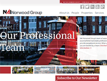 Tablet Screenshot of nainorwoodgroup.com